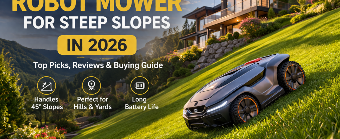 5 Best Robot Mowers for Steep Slopes (2026)