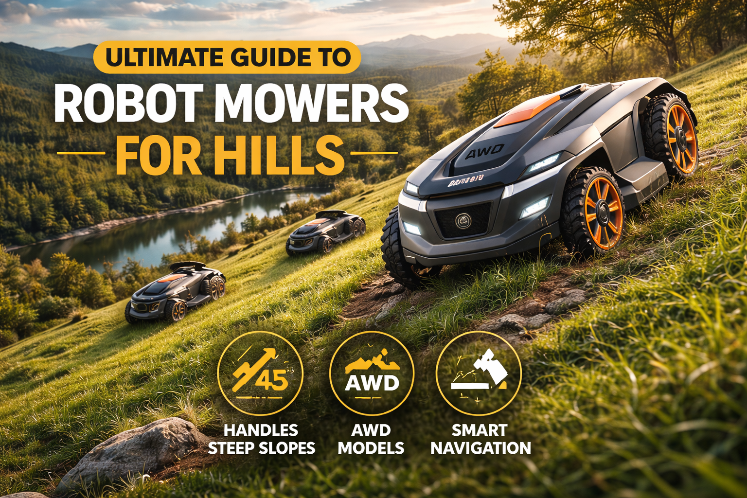 Ultimate Guide to Robot Mowers for Hills (2026)