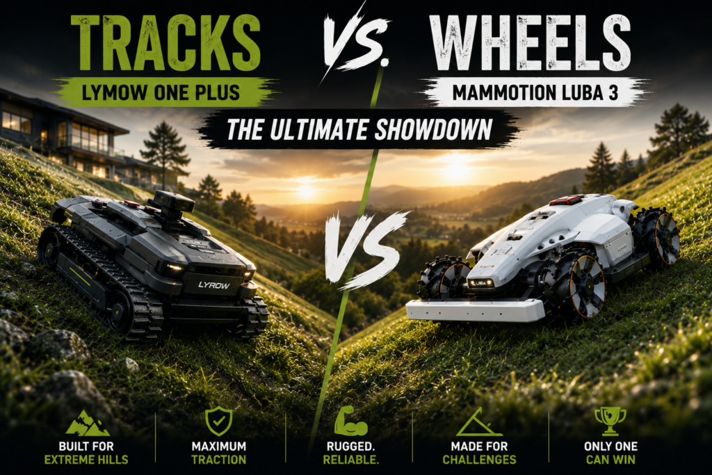 Lymow One Plus vs. Mammotion LUBA 3