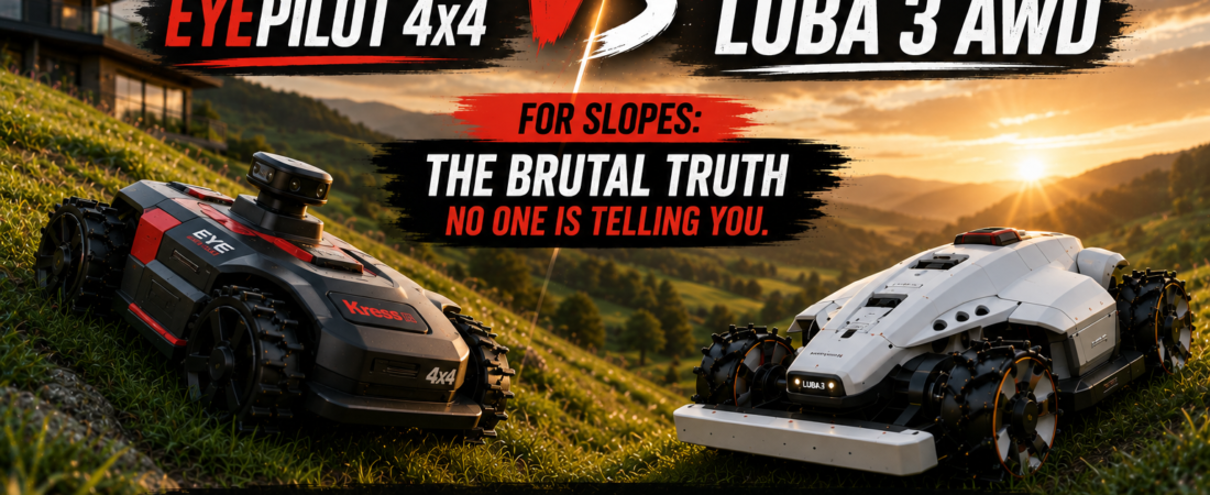 Kress EyePilot 4×4 vs Mammotion LUBA 3 AWD for Slopes: The Brutal Truth No One Is Telling You