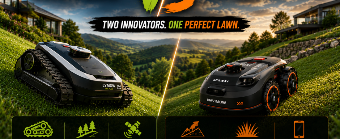 Lymow One Plus vs Navimow X4: Which Robot Mower Conquers Hills Best?